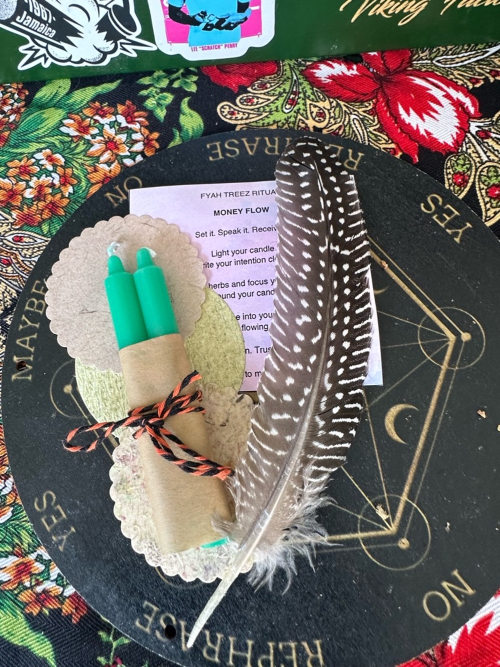 Money Flow Ritual Kit | Abundance • Stability • Financial Flow - Picture 2 of 3
